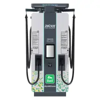 Statie de incarcare ultra rapida cu monetizare iHunt EV DC 240KW V4 2x CCS 2 - Integrare iHuntEV