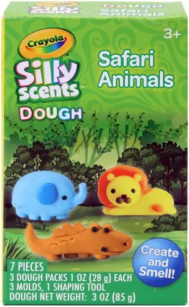 Trusă creativă Crayola Silly Scents - Safari Animals