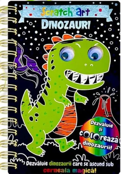 Dinozauri. Scratch Art - Hardcover