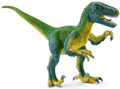 Figurina Schleich Dinosaurs - Velosiraptor, verde