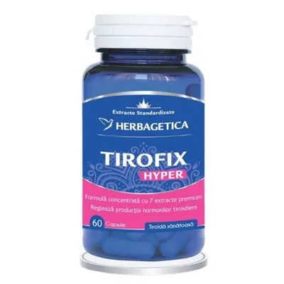 Tirofix Hyper, Herbagetica | 60 capsule