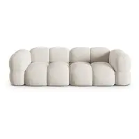 Canapea bej 250 cm Loretto – Cosmopolitan Design