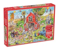 Puzzle Cobble Hill din 1000 de piese - DoodleTown: Ferma Bustle