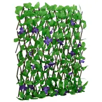 vidaXL Spalier cu iederă artificială, extensibil, verde, 180x70 cm