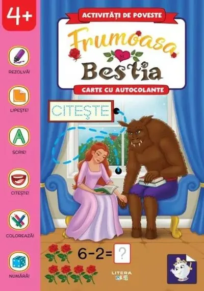 Activități de poveste. Frumoasa și bestia - Paperback - ***