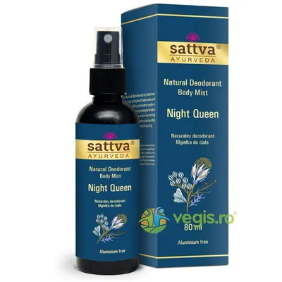Deodorant Spray fara Aluminiu Night Queen 80ml