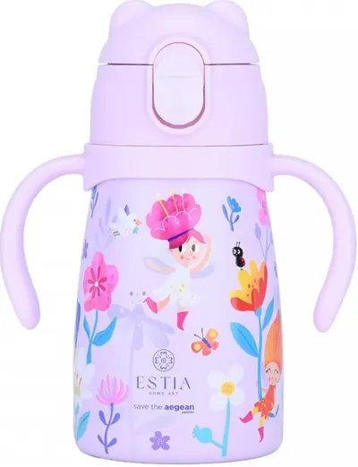 Sticlă termică pentru copii Estia Save The Aegean - Fairy Tales, 300 ml