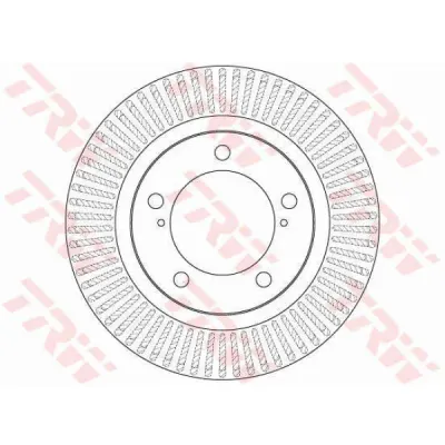 Disc frana TRW DF6239S