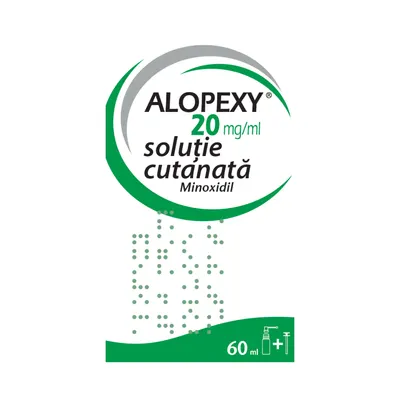 Alopexy, 20mg/ml soluţie cutanată, Pierre Fabre | 60 ml