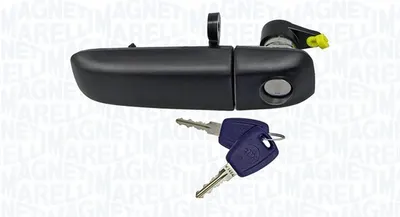 Maner usa Fata Stanga (negru) potrivit FIAT PANDA, PANDA HATCHBACK 1.1-1.4CNG 09.03