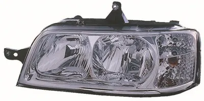 Far stanga (H1 H7, reglaj electric, fundal cromat) CITROEN JUMPER FIAT DUCATO PEUGEOT BOXER 2002-2006