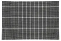 Suport pentru hrănire 4Living - Check, 30 x 45 cm, alb-negru