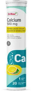 Dr. Max Calciu 500mg, 20 comprimate efervescente