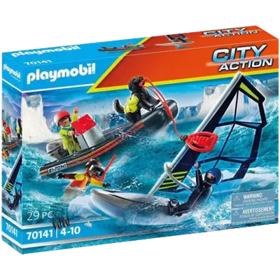 Echipa de salvare cu caine 70141 Playmobil