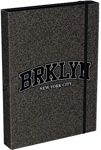 Cutie cu bandă elastică Lizzy Card NYC Brklyn - A4