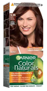 Vopsea de par permanenta Color Naturals 5.25 Saten Mahon Deschis, 112ml, Garnier