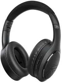 Căști wireless cu microfon PowerLocus - P19, negru