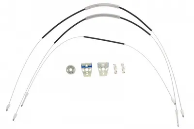 Kit reparatie macara geam fata dreapta set, 5 usi versiune VW GOLF V intre 2003-2009