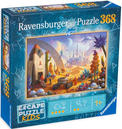 Puzzle-ghicitoare Ravensburger din 368 de piese - Misiune în spațiu