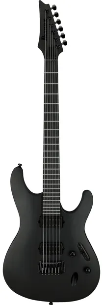 Chitară electrică Ibanez - S Iron Label, S721RB BKF, Black Flat
