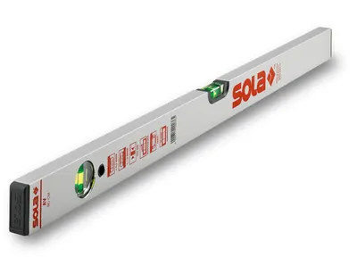 Nivelă cu bulă ( Boloboc ) cu profil aluminiu, 60cm AV 60 - Sola-01110801