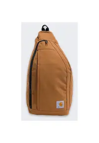 Rucsac Sling Bag maro poliester 600D 20x40x10cm