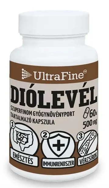 Nuc, frunză, 500 mg, 60 capsule, Javallat