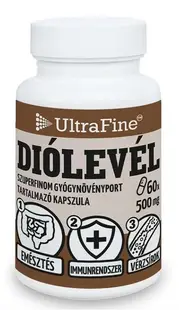 Nuc, frunză, 500 mg, 60 capsule, Javallat