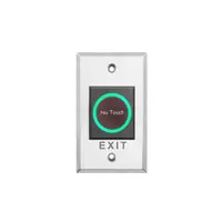 Buton cerere iesire fara contact LinkPower ML-907, otel inoxidabil, NO/NC/COM, 12/24 V