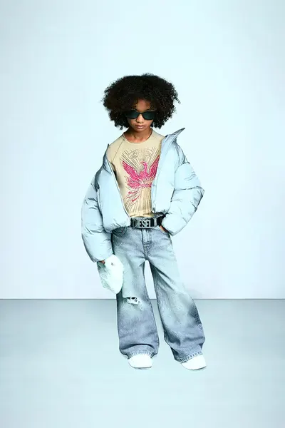 Diesel blugi pentru copii D-AROMY-J PANTALONI