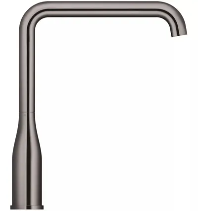 Baterie bucatarie Grohe Essence 30505A00, 3/8 inch, inalta, tip L, monocomanda, grafit lucios