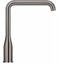 Baterie bucatarie Grohe Essence 30505A00, 3/8 inch, inalta, tip L, monocomanda, grafit lucios