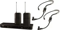 Sistem de microfon wireless Shure - BLX188E/SM35 T11, negru