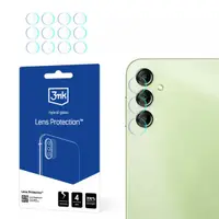 Folie de protectie Camera Spate 3MK Protection pentru Samsung Galaxy A14 A145 / A14 5G A146, Sticla Flexibila, Set 4 bucati, Transparenta
