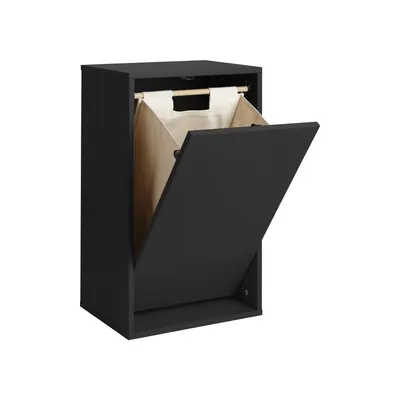 Coș de rufe negru de montat pe perete Laundry Box – ReCollector