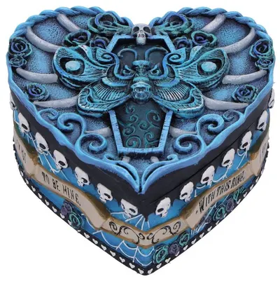 Cutie de depozitare Nemesis Now Animation: Corpse Bride - With This Ring, 9.5 cm