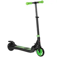 Trotineta Electrica Pliabila pentru Copii, Homcom, 6 Ani +, Negru si Verde