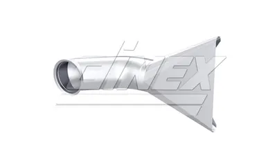 Racord evacuare (diametru:125,8mm 146,3mm, lungime:580mm) potrivit IVECO STRALIS II, TRAKKER II F2BE3681A-F3HFL611G 09.12