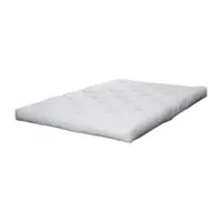 Saltea futon albă fermă 160x200 cm Basic – Karup Design