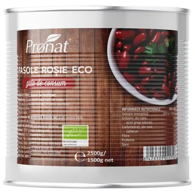 Fasole Rosie Ecologica/Bio 2.5kg