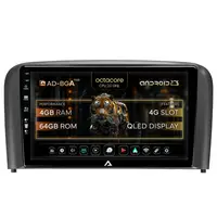 Navigatie Volvo S80 (1998-2004), Android, A-Octacore 4GB RAM + 64GB ROM, 9 Inch - AD-BGA9004+AD-BGRKIT404