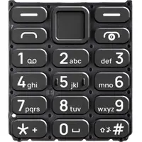 Tastatura Latina HMD 110 / Nokia 110 4G (2024), Neagra, Service Pack SP20Z14Z1424S