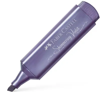 Marker text Faber-Castell 1546 - mov metalic
