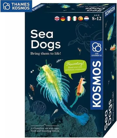 Set de știință Thames & Kosmos - Câini de mare, engleza