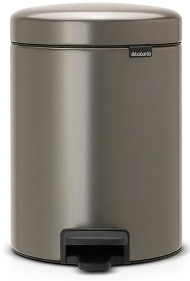Coș de gunoi Brabantia - NewIcon, 5 l, Platinum