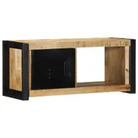 Gossi dulap tv 80x30x35 cm lemn masiv de mango