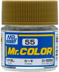 Vopsea acrilică Mr. Hobby - Mr. Color C-055, Khaki, 10 ml