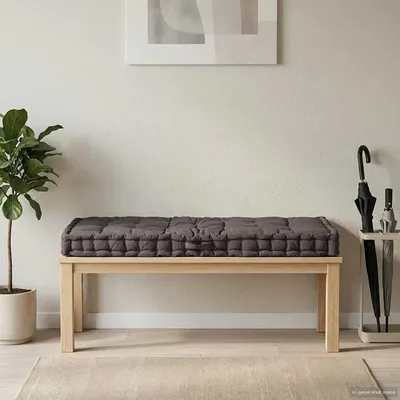 vidaXL Pernă podea canapea din paleți, 120x80x10, antracit, bumbac