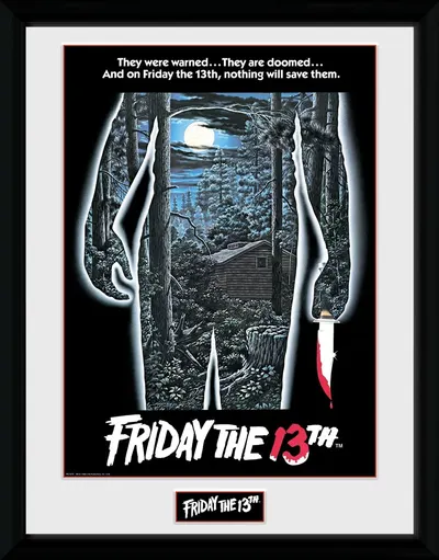 Afiș înrămat GB eye Movies: Friday The 13th - Cover Art