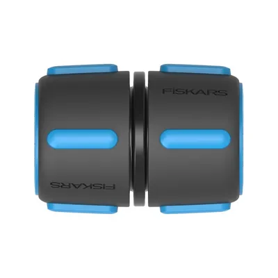 Conector de cuplare rapidă pentru sisteme de irigare Fiskars Comfort, gri